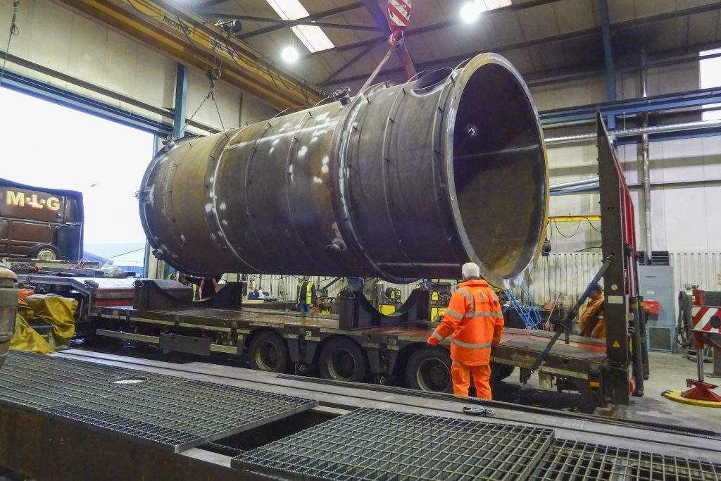 AJ Engineering fabricates monster vessel