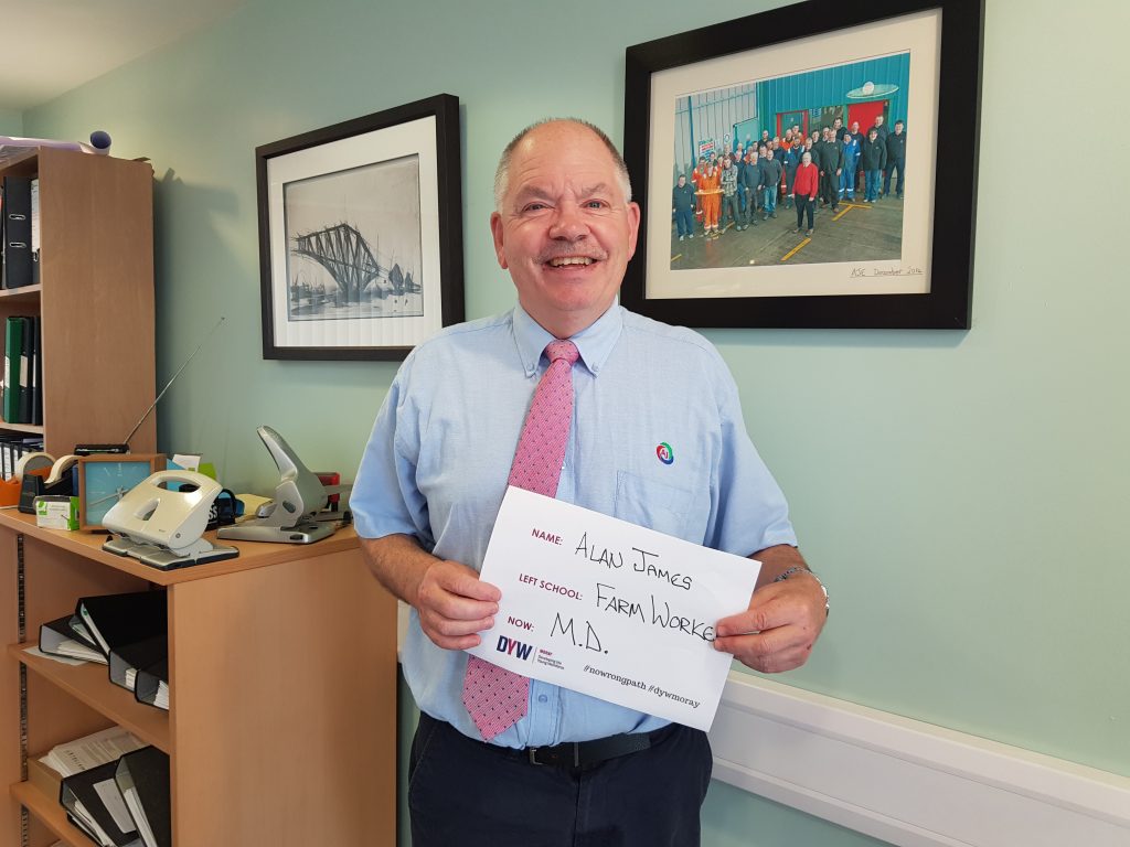 AJE joins DYW Moray on #nowrongpath campaign