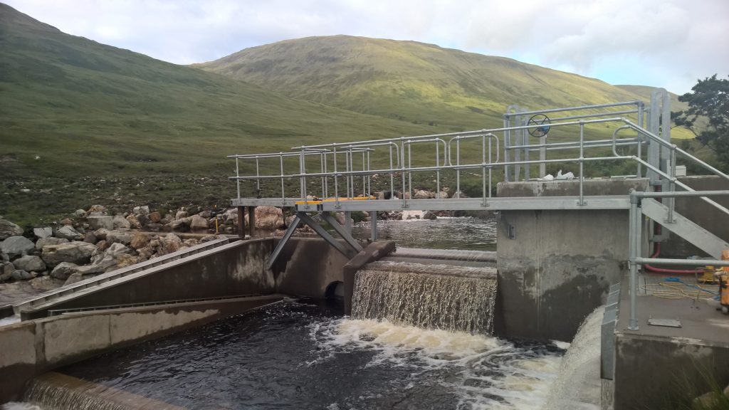 Platforms help maintain new hydro scheme