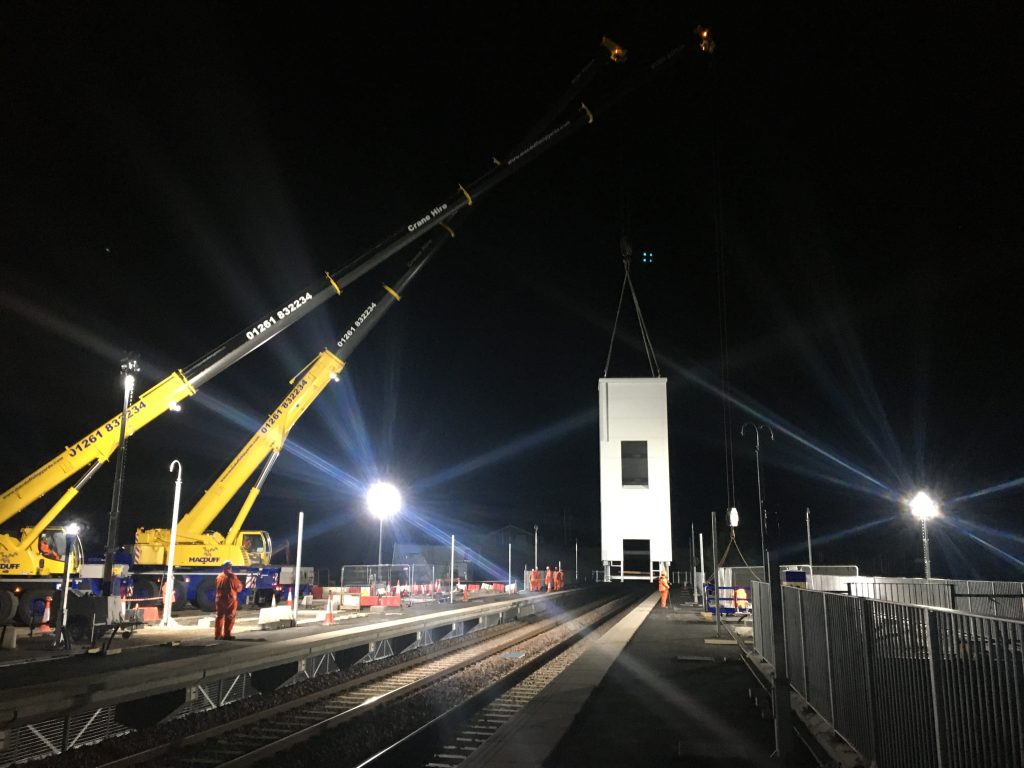 Bridge install remains on track