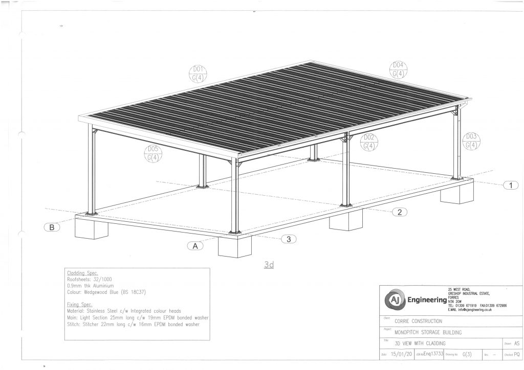 AJE designs and fabricates moveable structure