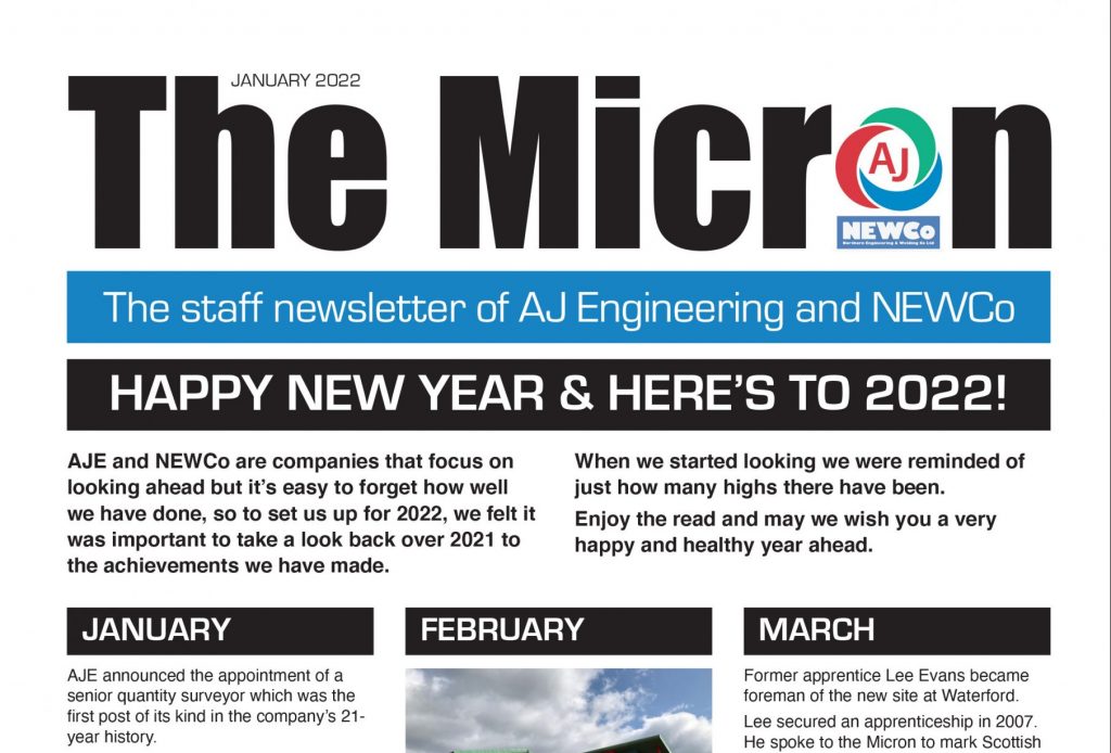 The Micron – January 2022 – Happy New Year