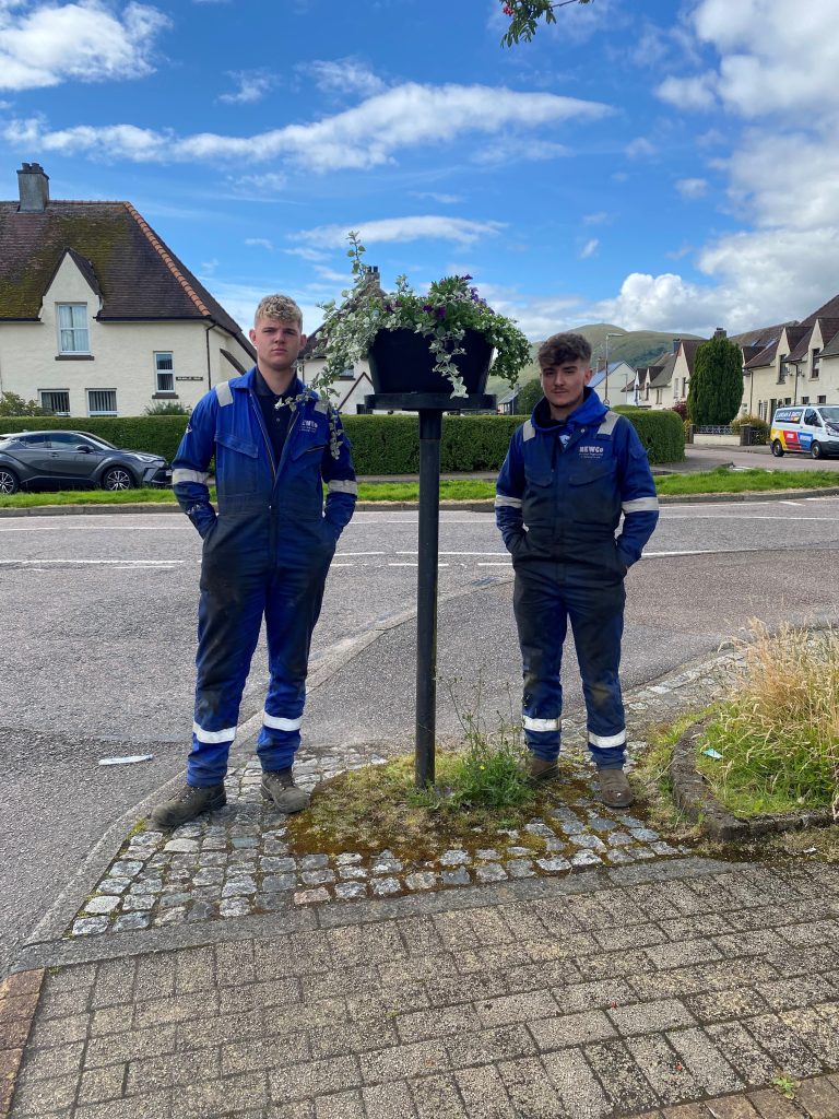 Apprentices ‘grow’ skill with planter project